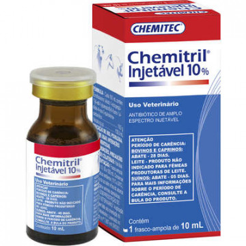 Chemitril Injetável 10% - 10ml